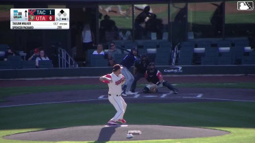 Spencer Packard homers (2) on a fly ball to right center field. Weston Wilson scores.