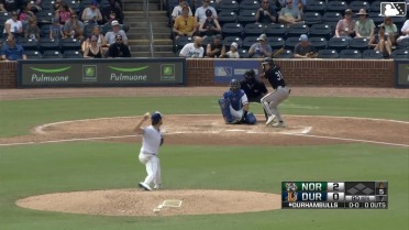 Brandon Butterworth homers (2) on a fly ball to left center field.