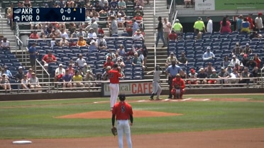 David Sandlin's nine strikeouts