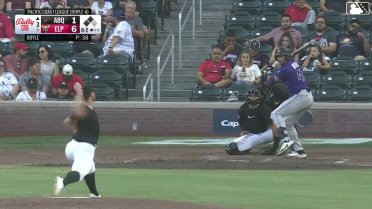 Ryan Ritter doubles (6) on a ground ball to shortstop Mason McCoy, deflected by third baseman Will Wagner. Drew Avans scores. Adael Amador scores.