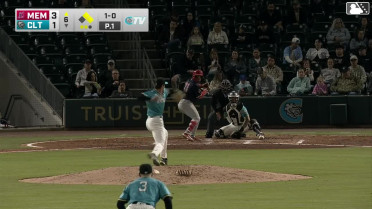 Bryan Torres singles on a line drive to right fielder Dru Baker. Brody Moore scores. Bligh Madris to 3rd.