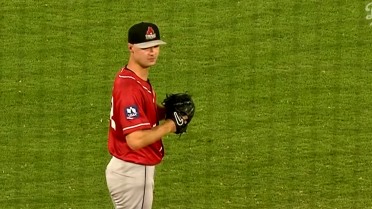 Kade Anderson strikes out seven