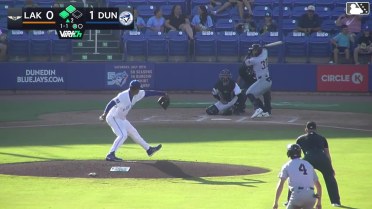 Blake Purnell In play, run(s) to Jesus Pinto