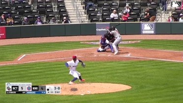 J.J. D'Orazio homers (1) on a fly ball to right field. Tucker Flint scores.