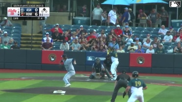 Luis Sanchez singles on a line drive to center fielder Ethan Frey. Dallas Macias scores.