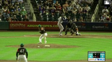 CJ Alexander homers (15) on a fly ball to left center field.