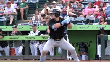 Travis Bazzana collects two hits in his return