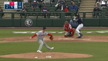 Marco Luciano homers (7) on a fly ball to center field. Jackson Castillo scores.