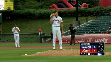 Anthony Solometo's season-high six strikeouts