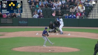 Alexis Hernandez grounds into a force out, third baseman Bryce Eblin to second baseman D'Angelo Tejada. Ty Southisene scores. Michael Carico to 3rd. Jose Escobar out at 2nd. Alexis Hernandez to 1st.