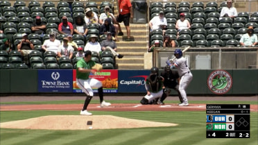 Nestor German K's five in scoreless outing