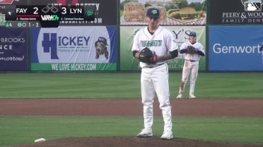 Braylon Doughty strikes out his sixth batter