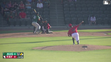 Cooper McMurray singles on a sharp line drive to right fielder Reylin Perez. Cody Miller scores. Tanner Smith to 3rd.