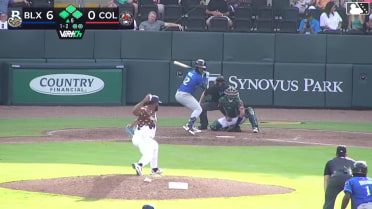 Jesús Made triples (4) on a line drive to right fielder Tristin English. Eric Brown Jr. scores. Dasan Brown scores. Mark Coley II scores.