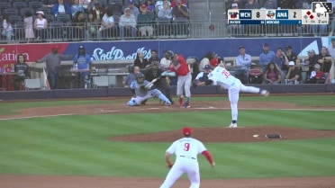 Umpire reviewed (home run), call on the field was overturned: Jake Rucker triples (1) on a fly ball to center fielder Druw Jones. Jose Salas scores. Andrew Cossetti scores.