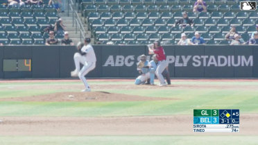 Dameivi Tineo In play, run(s) to Mike Sirota