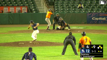 Kai Peterson In play, run(s) to Tavian Josenberger