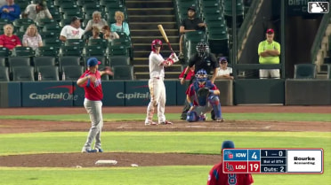 Austin Hendrick homers (3) on a fly ball to right field.