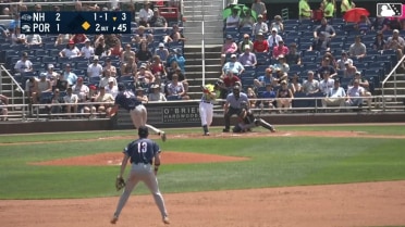 James Tibbs II collects first homer in Double-A