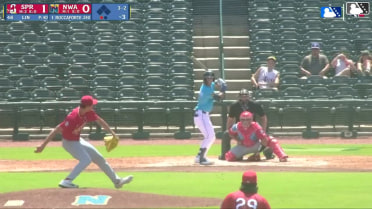 Carson Roccaforte homers (20) on a line drive to right field.