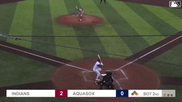 Jackson Cox In play, run(s) to Brandon Eike