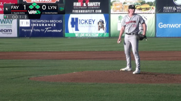 Bryce Mayer tosses a career-high eleven strikeouts