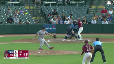 Max Wagner singles on a line drive to center fielder Garrett Spain. Ian Moller scores. Max Wagner to 2nd. Max Wagner advances to 2nd, on a throwing error by center fielder Garrett Spain.