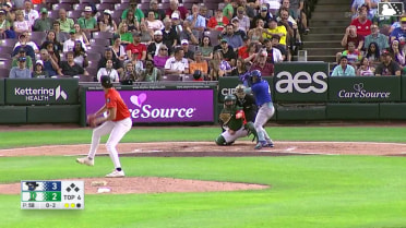 Erick Torres homers (3) on a fly ball to left field.