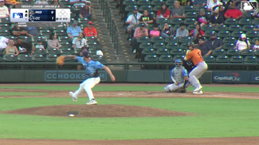 Brennan Milone homers (4) on a fly ball to left center field.