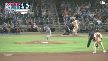 Frankie Scalzo Jr. In play, run(s) to Caleb Bartolero