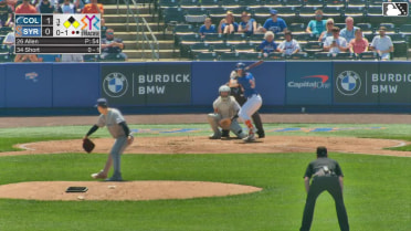 Logan Allen In play, run(s) to Zack Short