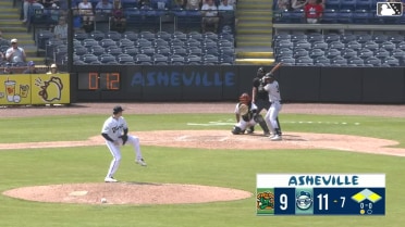 Bryce Collins In play, run(s) to Jhonny Severino