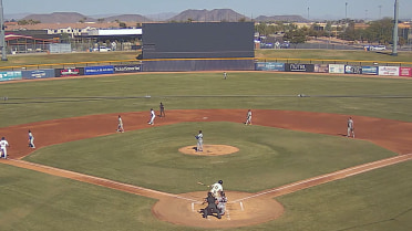 Juan Baez socks a three-run homer