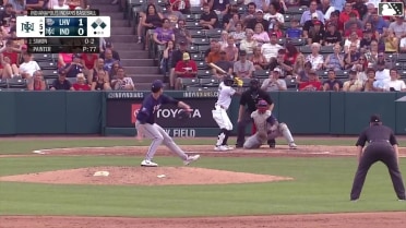 Ronny Simon singles on a line drive to right fielder Tommy Pham. Shawn Ross scores. Dominic Fletcher to 3rd.