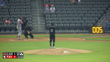 Luis Aguilar strikes out career-high eight batters