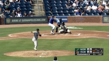 Cameron Weston In play, run(s) to Logan Davidson