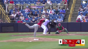 Anthony Martinez grounds into a double play, shortstop Justin DeCriscio to first baseman Luke Cantwell. Welbyn Francisca out at 2nd. Anthony Martinez out at 1st.