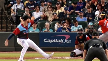 Mike Burrows collects two Ks in two scoreless frames