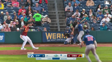 Ethan Bosacker In play, run(s) to David Bañuelos
