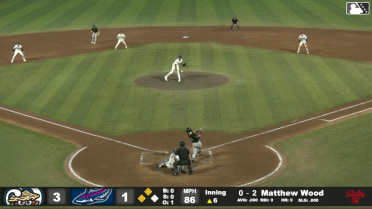 Matthew Wood doubles (1) on a ground ball to right fielder Ethan O'Donnell. Andrew Fischer scores. Josh Adamczewski scores.