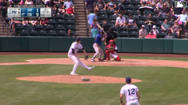 Walker Jenkins homers (10) on a fly ball to left center field.