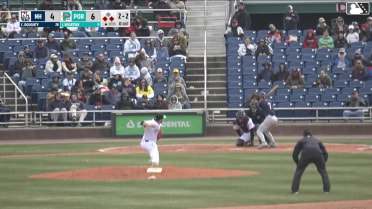 Cade Doughty singles on a ground ball to left fielder Caden Rose. Je'Von Ward scores. Geovanny Planchart to 2nd.