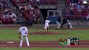 Andrew Fischer's solo home run