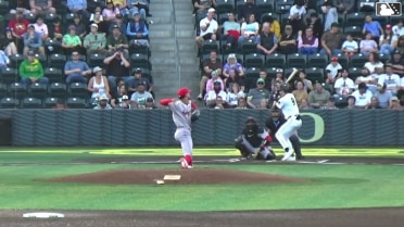 Zane Zielinski grounds into a double play, second baseman Roynier Hernandez to shortstop Tevin Tucker to first baseman Kevin Fitzer. Zander Darby out at 2nd. Zane Zielinski out at 1st.