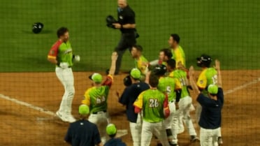 Dustin Harris hits two homers, including walk-off