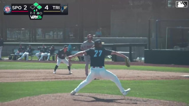 Roynier Hernandez grounds into a double play, second baseman Adrian Placencia to shortstop Johan Macias to first baseman Caleb Bartolero. Tommy Hopfe out at 2nd. Roynier Hernandez out at 1st.