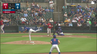 Mikey Romero's solo home run