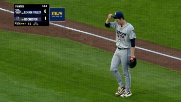 Phillies right-hander Andrew Painter fans six