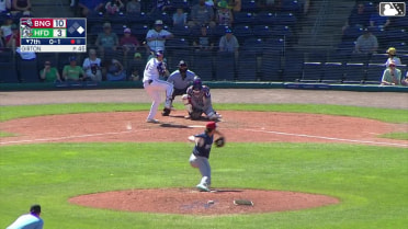 Zach Kokoska homers (11) on a fly ball to right center field. Jack O'Dowd scores.