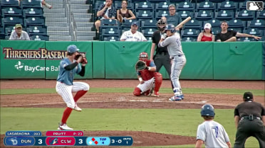 Giaconino Lasaracina grounds into a double play, shortstop Reece Moroney to second baseman Nolan Beltran to first baseman Jonathan Hogart. Owen Carapellotti out at 2nd. Giaconino Lasaracina out at 1st.